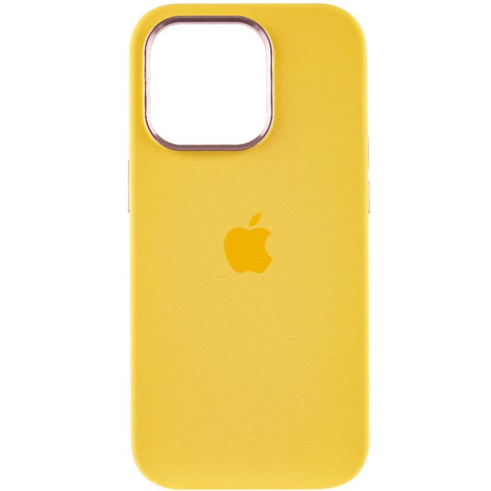 Чохол Silicone Case Metal Buttons (AA) для Apple iPhone 13 Pro (6.1")