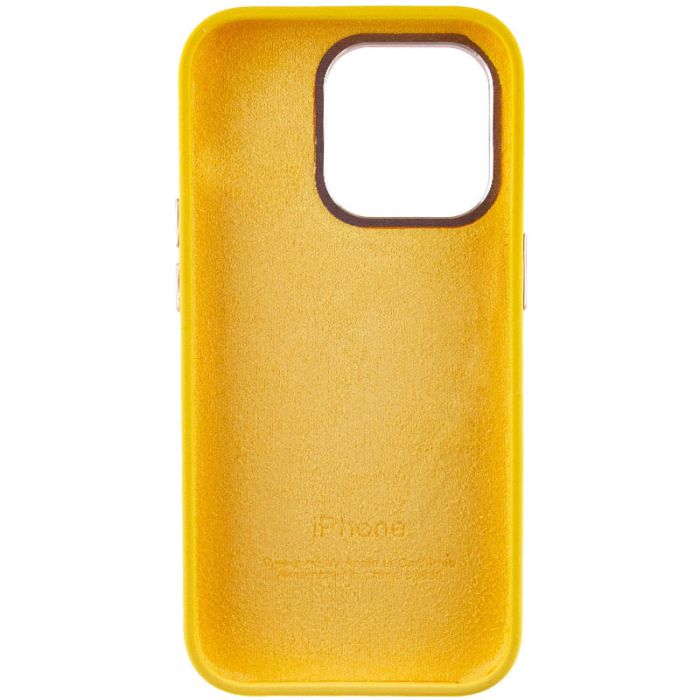 Чохол Silicone Case Metal Buttons (AA) для Apple iPhone 13 Pro (6.1")