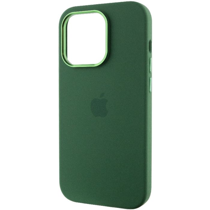 Чохол Silicone Case Metal Buttons (AA) для Apple iPhone 13 Pro (6.1")