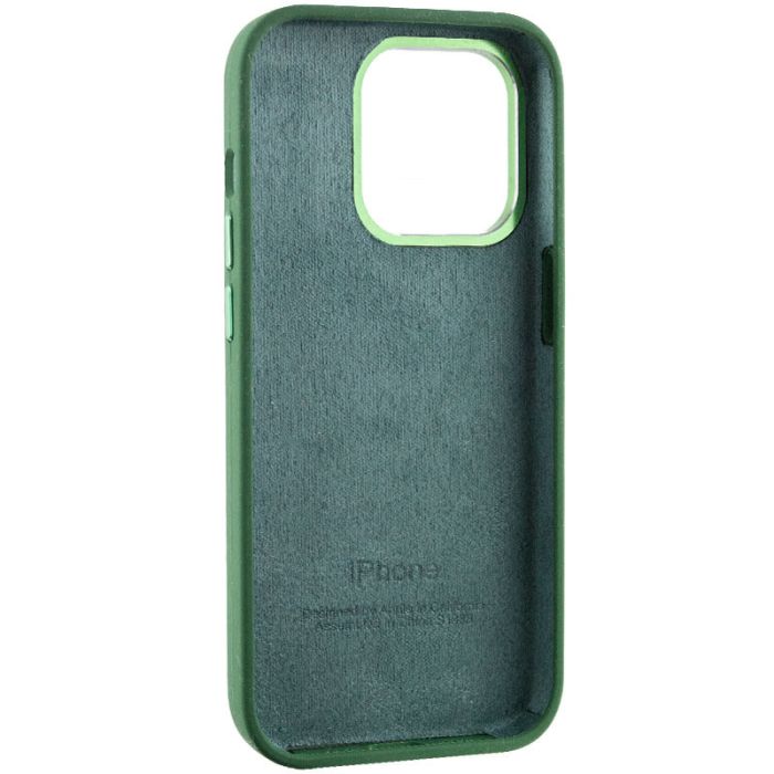 Чохол Silicone Case Metal Buttons (AA) для Apple iPhone 13 Pro (6.1")