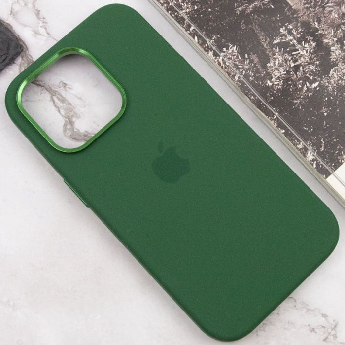 Чохол Silicone Case Metal Buttons (AA) для Apple iPhone 13 Pro (6.1")