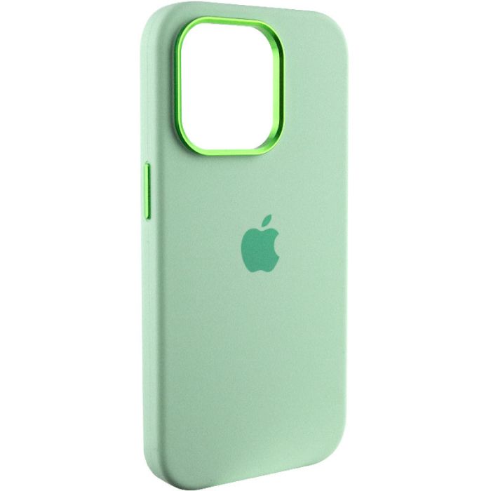 Чохол Silicone Case Metal Buttons (AA) для Apple iPhone 13 Pro (6.1")