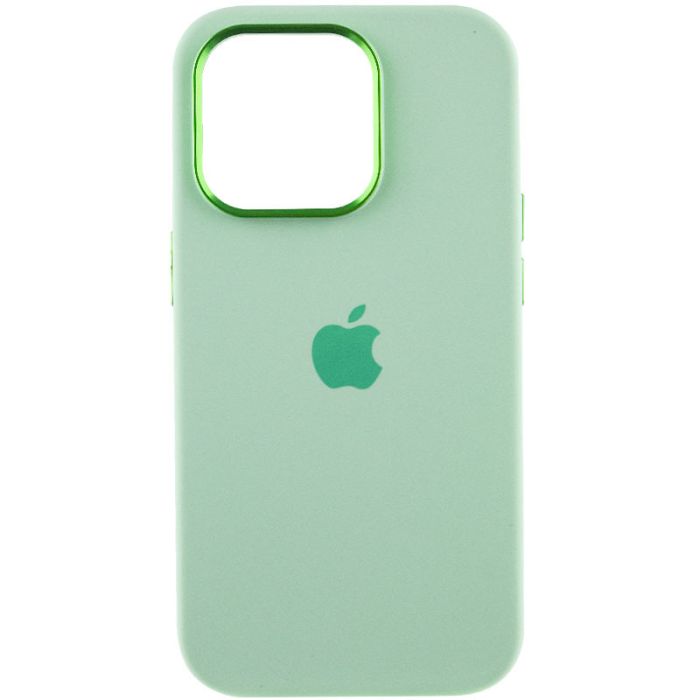 Чохол Silicone Case Metal Buttons (AA) для Apple iPhone 13 Pro (6.1")