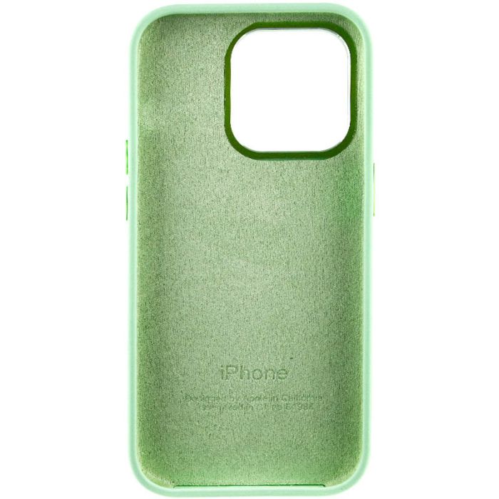 Чохол Silicone Case Metal Buttons (AA) для Apple iPhone 13 Pro (6.1")