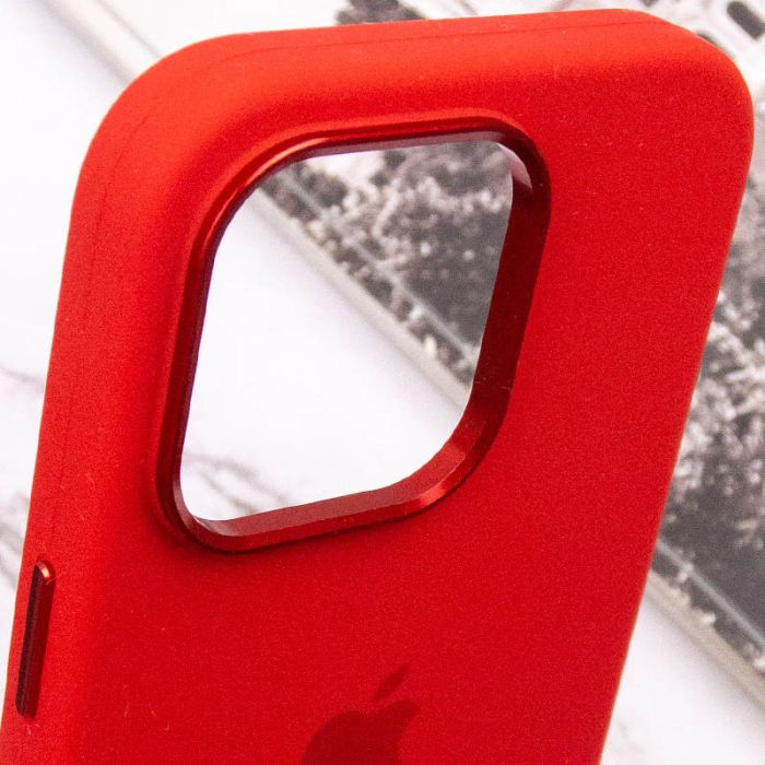 Чохол Silicone Case Metal Buttons (AA) для Apple iPhone 13 Pro (6.1")