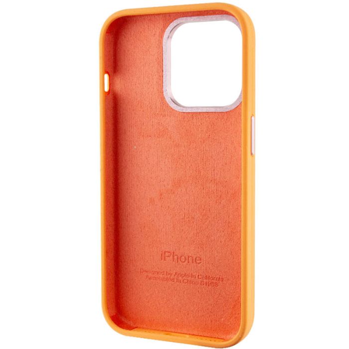 Чохол Silicone Case Metal Buttons (AA) для Apple iPhone 13 Pro (6.1")