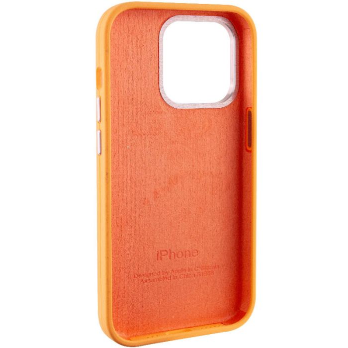 Чохол Silicone Case Metal Buttons (AA) для Apple iPhone 13 Pro (6.1")