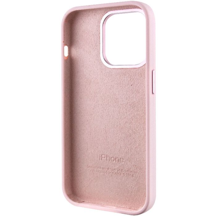 Чохол Silicone Case Metal Buttons (AA) для Apple iPhone 13 Pro (6.1")