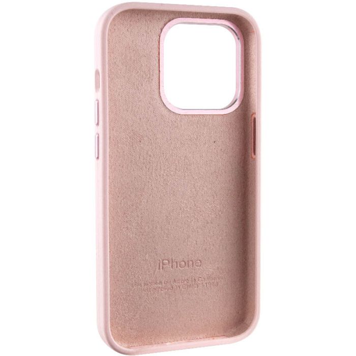 Чохол Silicone Case Metal Buttons (AA) для Apple iPhone 13 Pro (6.1")