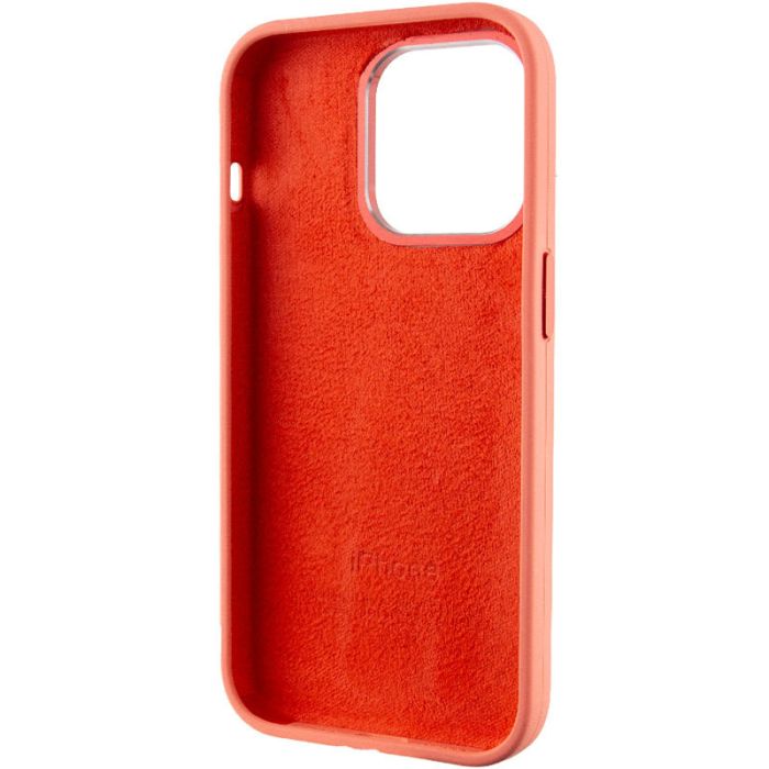 Чохол Silicone Case Metal Buttons (AA) для Apple iPhone 13 Pro (6.1")