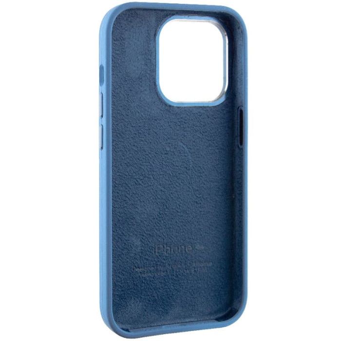 Чохол Silicone Case Metal Buttons (AA) для Apple iPhone 13 Pro (6.1")