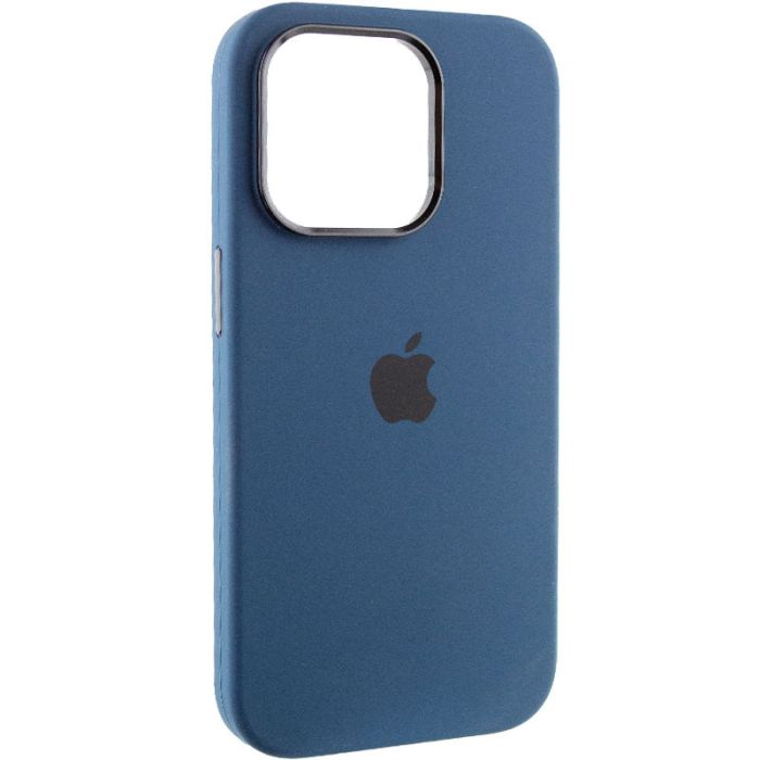 Чохол Silicone Case Metal Buttons (AA) для Apple iPhone 13 Pro (6.1")