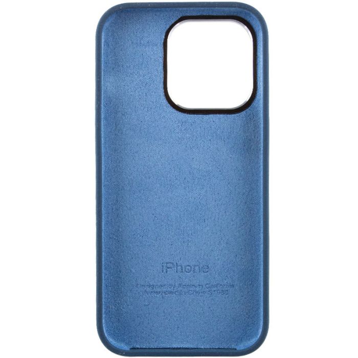 Чохол Silicone Case Metal Buttons (AA) для Apple iPhone 13 Pro (6.1")