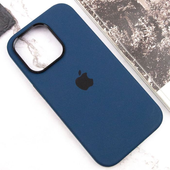 Чохол Silicone Case Metal Buttons (AA) для Apple iPhone 13 Pro (6.1")