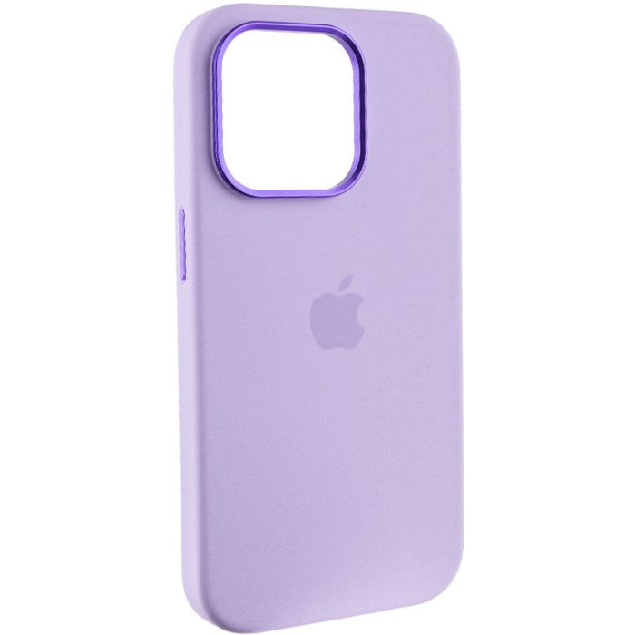 Чохол Silicone Case Metal Buttons (AA) для Apple iPhone 13 Pro (6.1")