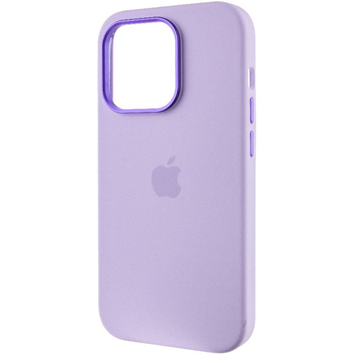 Чохол Silicone Case Metal Buttons (AA) для Apple iPhone 13 Pro (6.1")