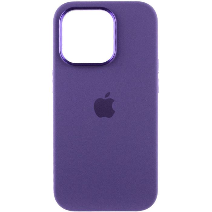 Чохол Silicone Case Metal Buttons (AA) для Apple iPhone 13 Pro (6.1")