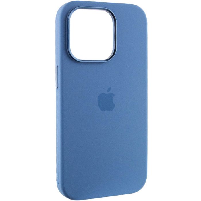 Чохол Silicone Case Metal Buttons (AA) для Apple iPhone 13 Pro Max (6.7")