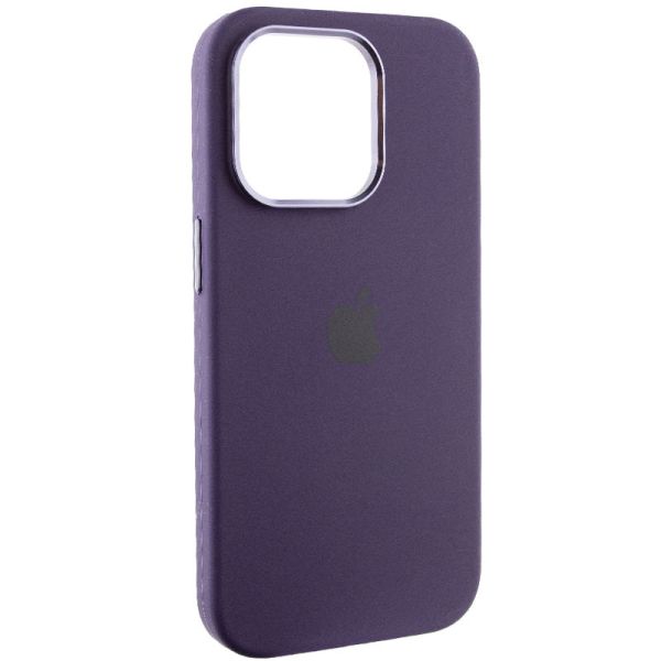 Чохол Silicone Case Metal Buttons (AA) для Apple iPhone 13 Pro Max (6.7")