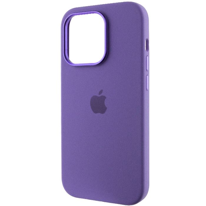 Чохол Silicone Case Metal Buttons (AA) для Apple iPhone 13 Pro Max (6.7")