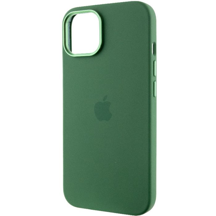 Чохол Silicone Case Metal Buttons (AA) для Apple iPhone 14 (6.1")