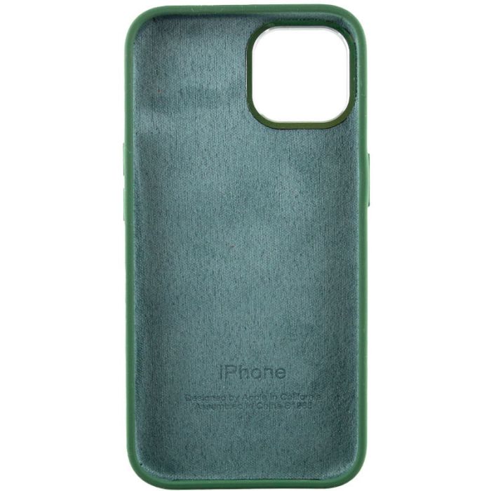 Чохол Silicone Case Metal Buttons (AA) для Apple iPhone 14 (6.1")