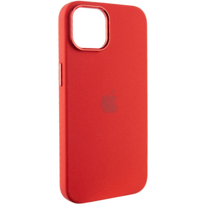 Чохол Silicone Case Metal Buttons (AA) для Apple iPhone 14 (6.1")