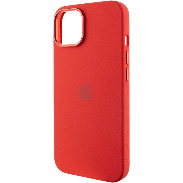 Чохол Silicone Case Metal Buttons (AA) для Apple iPhone 14 (6.1")