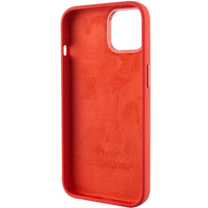 Чохол Silicone Case Metal Buttons (AA) для Apple iPhone 14 (6.1")