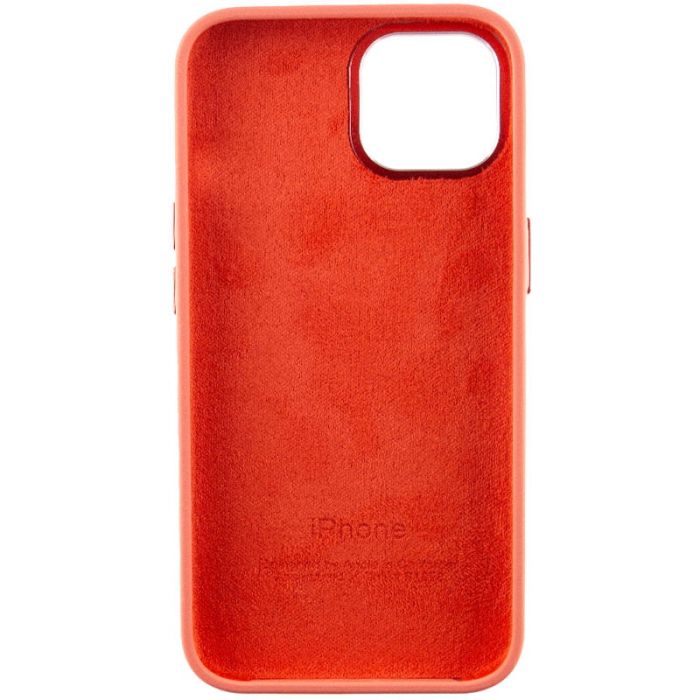 Чохол Silicone Case Metal Buttons (AA) для Apple iPhone 14 (6.1")