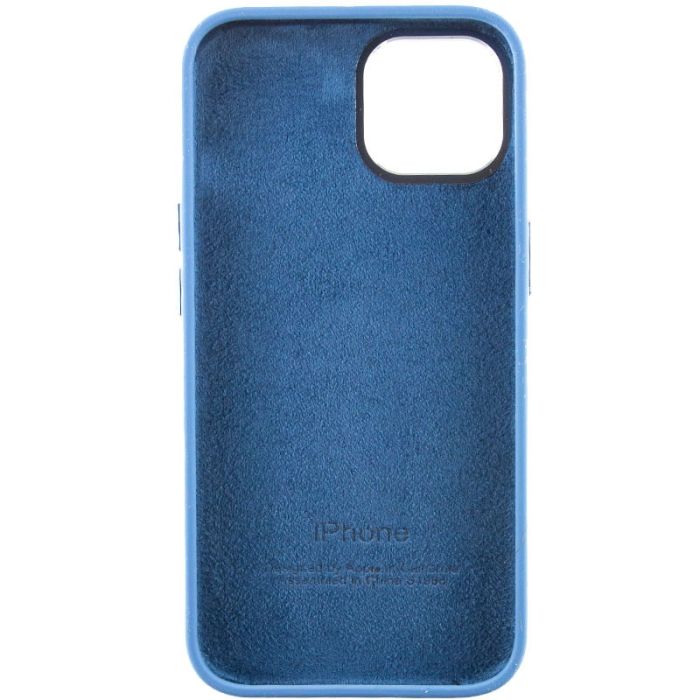 Чохол Silicone Case Metal Buttons (AA) для Apple iPhone 14 (6.1")