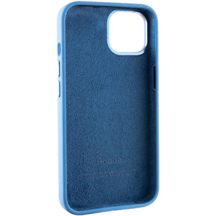 Чохол Silicone Case Metal Buttons (AA) для Apple iPhone 14 (6.1")