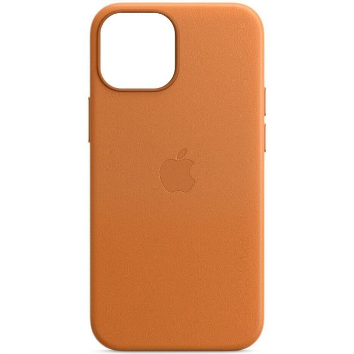 Кожаный чехол Leather Case (AAA) с MagSafe and Animation для Apple iPhone 14 Pro (6.1")