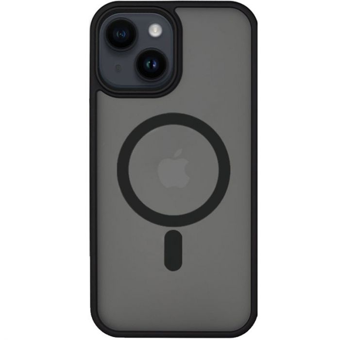 TPU+PC чохол Metal Buttons with MagSafe для Apple iPhone 14 (6.1")