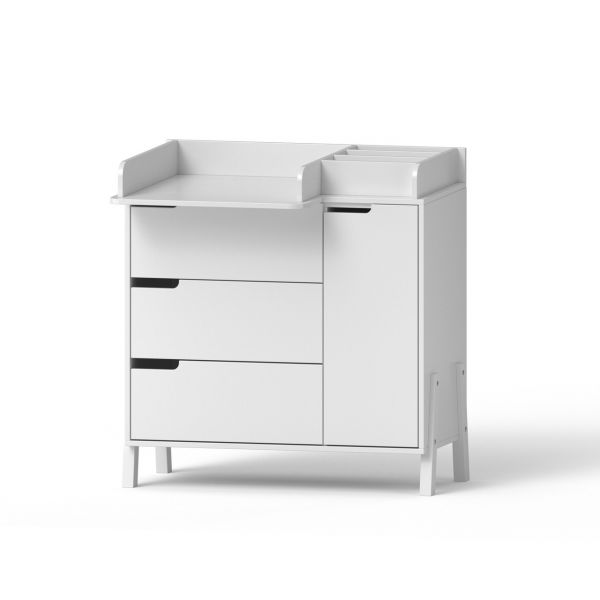 Комод-пеленатор Angelo Магия Plus в белом 90см.