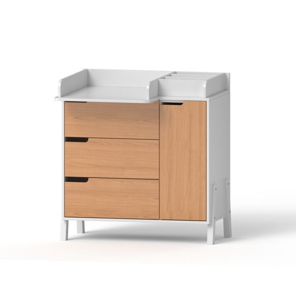 Комод пеленатор Angelo Магия Plus в цвете бук 90см.