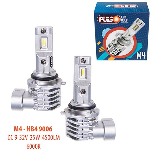 Лампы PULSO M4/HB4 9006/LED-chips CREE/9-32v/2x25w/4500Lm/6000K