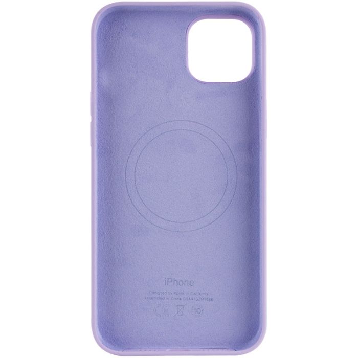 Чохол Silicone case (AAA) full with Magsafe для Apple iPhone 14 Pro Max (6.7")