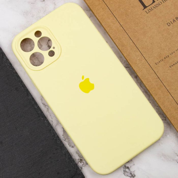 Чохол Silicone Case Full Camera Protective (AA) для Apple iPhone 12 Pro (6.1")