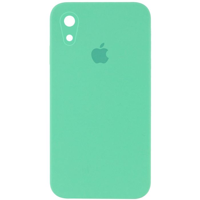 Чохол Silicone Case Square Full Camera Protective (AA) для Apple iPhone XR (6.1")