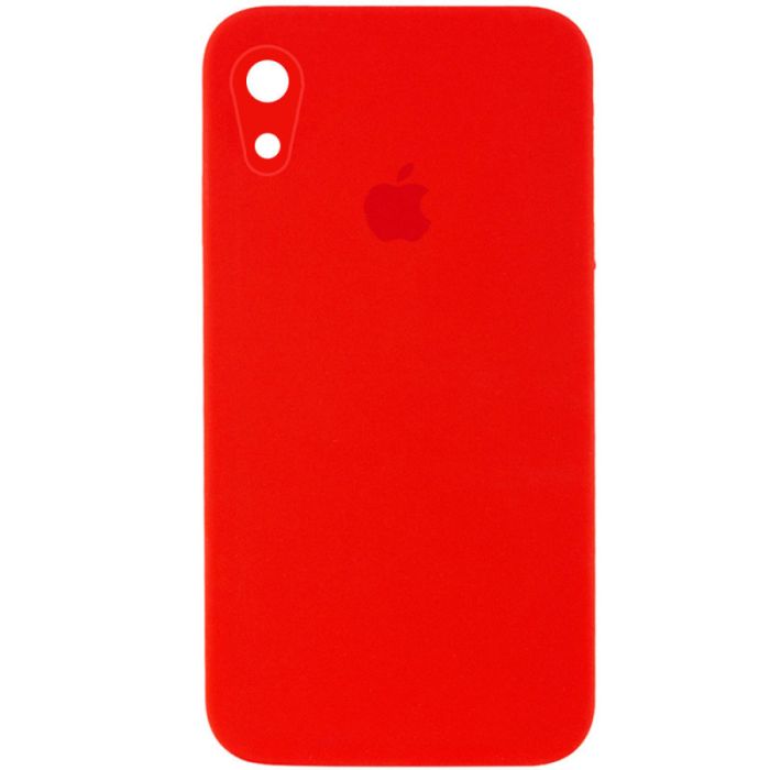 Чохол Silicone Case Square Full Camera Protective (AA) для Apple iPhone XR (6.1")