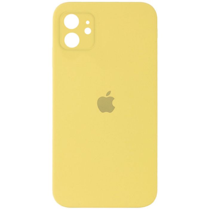 Чохол Silicone Case Square Full Camera Protective (AA) для Apple iPhone 11 (6.1")