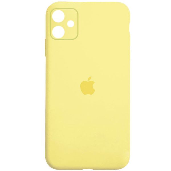 Чохол Silicone Case Square Full Camera Protective (AA) для Apple iPhone 11 (6.1")