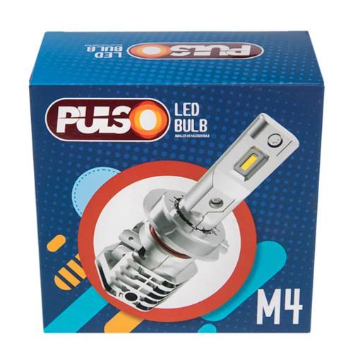 Лампы PULSO M4/H4-H/L/LED-chips CREE/9-32v/2x25w/4500Lm/6000K