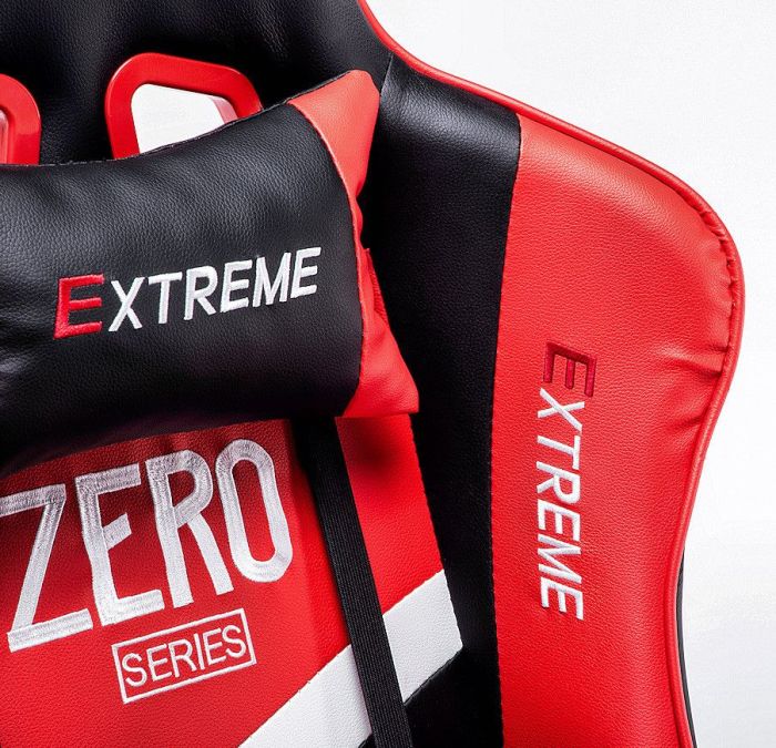 Комп‘ютерне крісло EXTREME ZERO Червоний, Zenga  екокожа