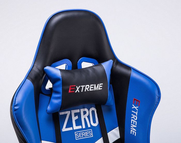 Комп‘ютерне крісло EXTREME ZERO Синій, Zenga  екокожа