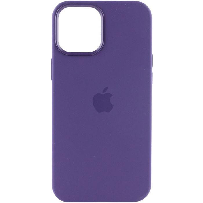 Чохол Silicone case (AAA) full with Magsafe and Animation для Apple iPhone 12 Pro Max (6.7")