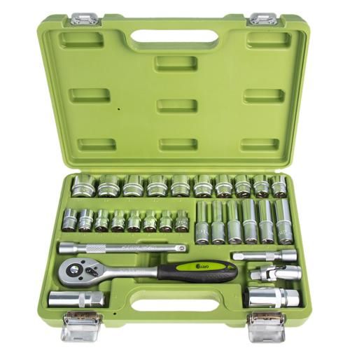 Набір головок 3/8", 30 предметів Alloid