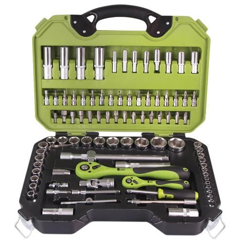 Hабір інструменту  Alloid 1/2" и 1/4" 6-гр. 94 предмета (TS-94)