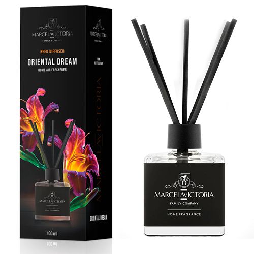 Ароматизатор жидкий для дома/офиса Tasotti "Reed diffuser" 100ml Oriental Dream (118172)